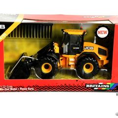 BRITAINS JCB 419S Wheeled Loading Shoval 1:32 Brand New Sealed Authentic 1:32 scale model replica.Constructed from die cast metal and plastic.Compatible with most 1:32 scale Britains models.Suitable for indoor and outdoor play.