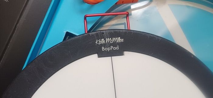 Keith McMillen BopPad Smart Fabric Drum Pad and adapter for stand