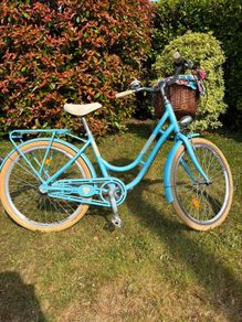Blue Cruising Bike