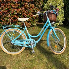 Blue Cruising Bike