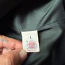 Rare Vintage Jacqueline Ferrar Forest Green 100% Wool Long Coat Size 6-10 Image 6
