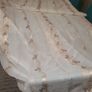 Luxurious Gold Embellished Voile Window Curtain Image 3