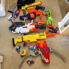 Nerf & Fortnite Blaster Bundle Job Lot + Ammo, Magazines & Accessories