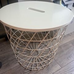Ikea Kvistbro Storage Table White