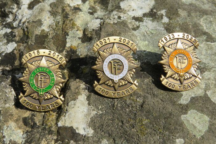 Irish Easter Rising, Independence, Civil War Badges