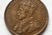 1912 Canada Large Cent Copper Coin - King George V Era