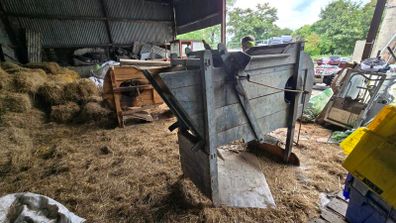 Antique Winnowing machines