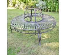 Tree Bench Grey D5672
