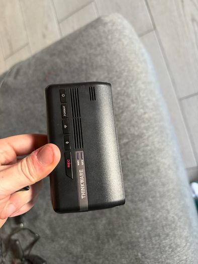 Thinkware front and rear dash cam