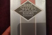 Brand New Kayser coral sheer shades 15Denier stockings to fit shoe sizes 4 to 7 Free post