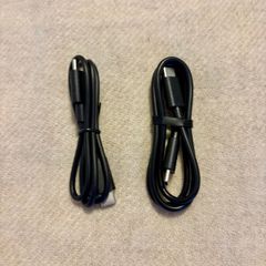 USB C to USB C cable x2