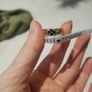 Vintage 9ct Yellow Gold Gypsy Ring Image 7
