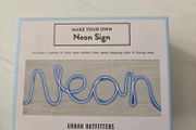 Make Your Own Neon Effect Sign - 3 Metres - Blue