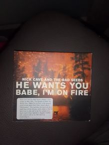 Nick Cave CD - He Wants You / Babe, I'm On Fire