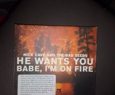 Nick Cave CD - He Wants You / Babe, I'm On Fire