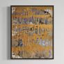 Golden Flow. Original acrylic painting on canvas Image 2