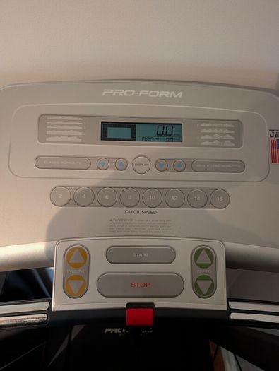 Pro form 3.6 treadmill foldable