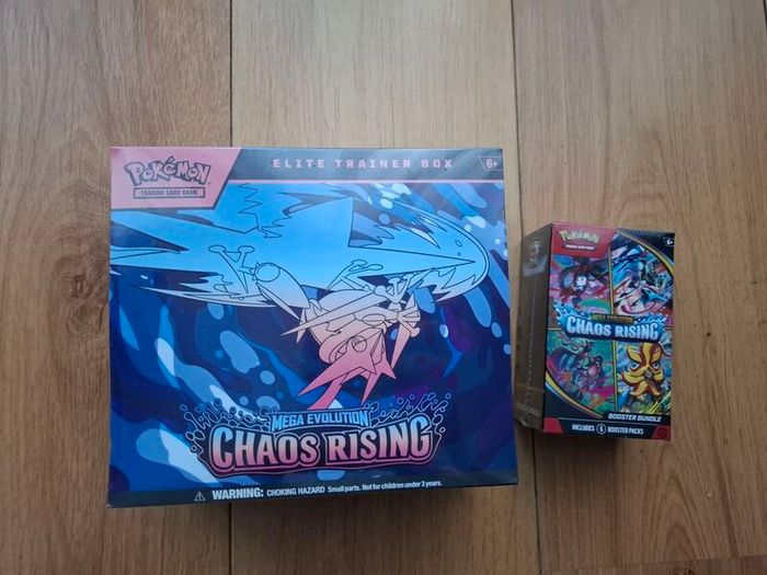 Pokemon TCG Chaos Rising Elite Trainer box + booster bundle