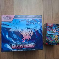 Pokemon TCG Chaos Rising Elite Trainer box + booster bundle