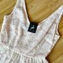 Atmosphere Blush Pink Lace Skater Dress Size 10 NWT Wedding Guest Party Vintage Dress Image 5