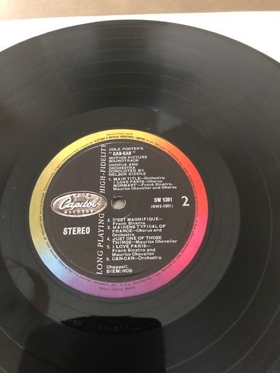 Frank Sinatra - Cole Porters Can Can OST Vinyl Original
