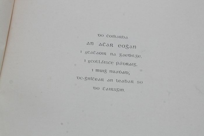 Agnes O'Farrelly Leabhar an Athar Eoghan, The O'Growney memorial Volume