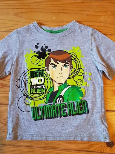 Age 4 Ben10 Grey Teeshirt