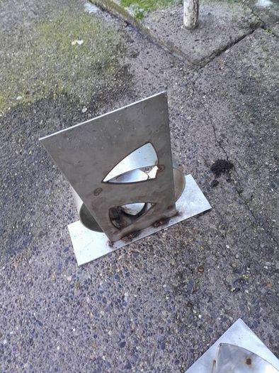 stainless steel metal art