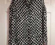 H&M sheer blouse