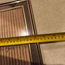 Vintage Metal Gold Tone Picture Frame 8 X 6 inches Holds A 4x6 inches Photo Image 5