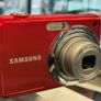 Samsung ES9 Digital Camera 12.2MP Compact Zoom X4 Point & Shoot Red Image 2