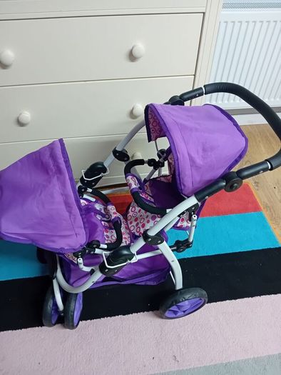 Dolls double buggy