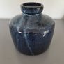 Vase Ceramic Blue Glaze Image 4