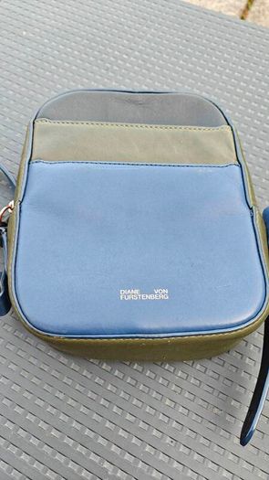 Diane Von Furstenberg Leather mini satchel cross body camera bag bag