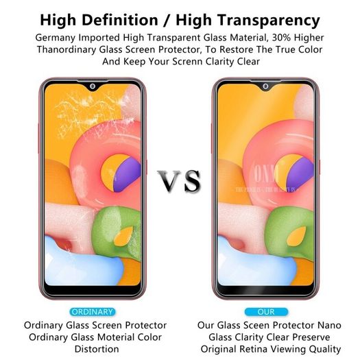 Tempered Glass For Samsung Galaxy A01 Screen Protector Premium Tempered For Samsung Galaxy A01 Screen Protective Film