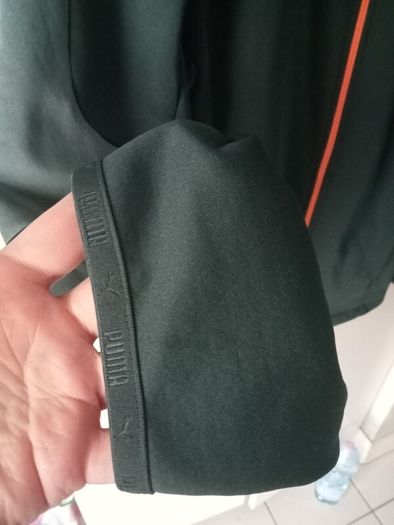 PUMA Evostripe Warm Full Zip Hoodie Green Gables