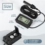 Digital Thermometer Hygrometer with Probe Thermometers Temperature Humidity Gauge Meter for Reptile Incubator Poultry Office Living Room (FREE POSTAGE) Image 3
