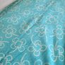 Beautiful Teal Fabric Image 4