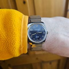 Vintage Swiss Made Mirexal Mechanical Wind Up Swiss Watch from 1960s