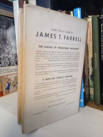 Literature and Morality by James T. Farrell (LP180)