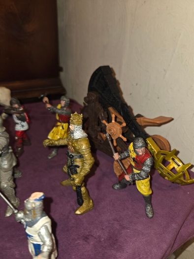 Pirate and Knight Toy Figures
