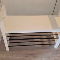 Hemnes Bench with shoe storage