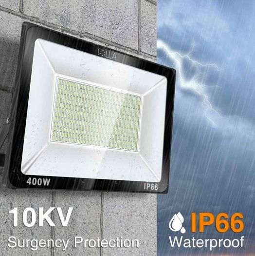 400W LED Floodlight IP66 Waterproof Outdoor Security Light