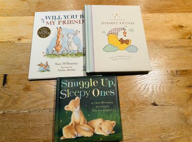 Kids Bedtime Books x3 - Sam McBratney, Nursery Rhymes - 3 Hardbacks
