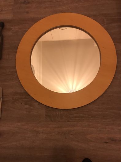 Beech Wood Mirror from Brown Thomas