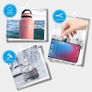 Label Maker Cable Tape, Waterproof Stronger Adhesiveness Laminated Label Pinter Paper for D11 Label Maker, Easy to Use (0.5" x 4.3", 60pcs, White) Image 6