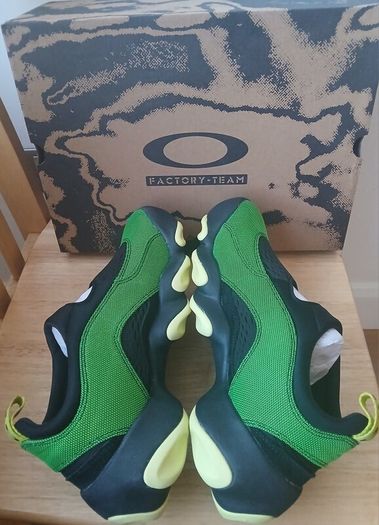Oakley Factory Team Flesh Sandal Green Lemon UK8 EU42.5