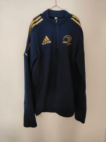 Adidas Leinster Rugby Quarter-Zip Training Top - Size XS