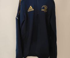 Adidas Leinster Rugby Quarter-Zip Training Top - Size XS