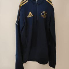 Adidas Leinster Rugby Quarter-Zip Training Top - Size XS